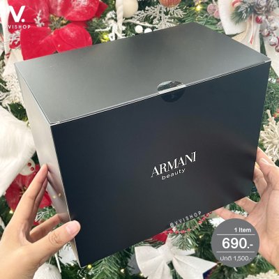 Giorgio Armani Beauty Black Vanity Pouch