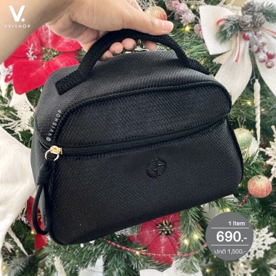 Giorgio Armani Beauty Black Vanity Pouch