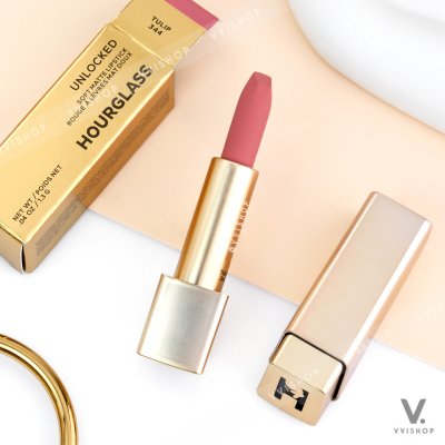 Hourglass Unlocked Soft Matte Lipstick 1.3g : 344 Tulip
