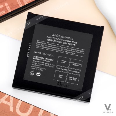 Jung Saem Mool Artist Eye Palette 15g : Glam Nude