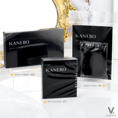 Kanebo Melty Feel Wear II 11g + Sponge & Compact