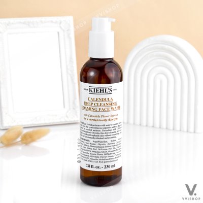 Kiehl's Calendula Deep Cleansing Foaming Face Wash 230 ml.