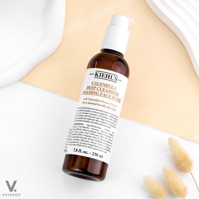 Kiehl's Calendula Deep Cleansing Foaming Face Wash 230 ml.
