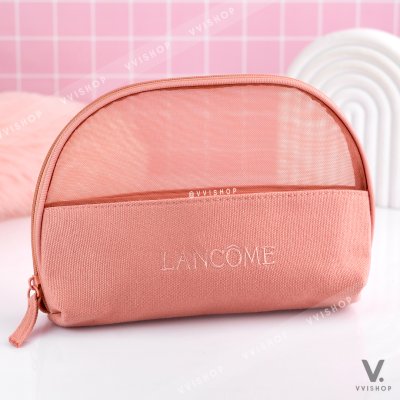 Lancome Peach Pink Makeup Pouch