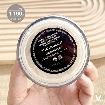 Laura Mercier Indulgent Icons Translucent Loose Setting Powder & Velour Puff Set Limited Edition