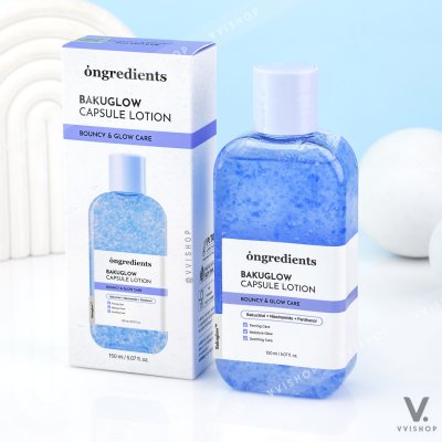 Ongredients Bakuglow Capsule Lotion 150 ml.