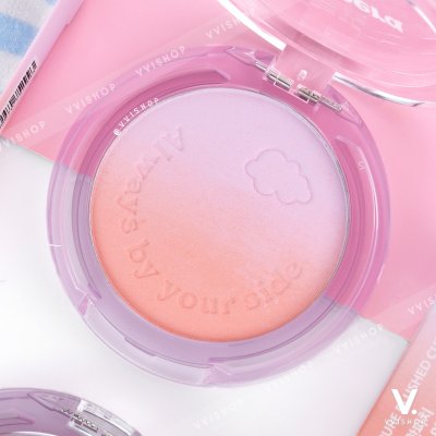 Peripera Pure Blushed Custom Cheek 4.2g : 02 Fluffy Peach