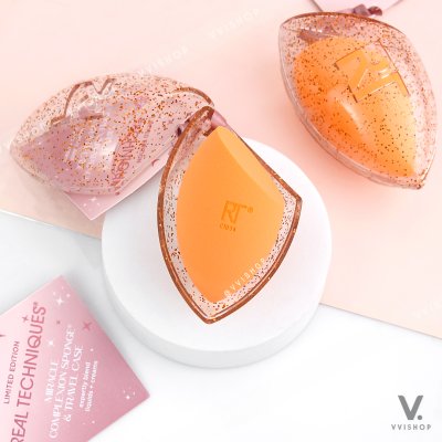 Real Techniques Miracle Complexion Sponge & Travel Case Limited Edition