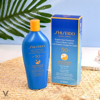 Shiseido Expert Sun Protector Face and Body Lotion SPF50+ 300 ml.
