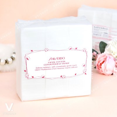 Shiseido Facial Cotton 80g 165 แผ่น