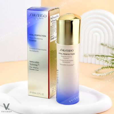 Shiseido Vital Perfection Bright Revitalizing Emulsion 100 ml.