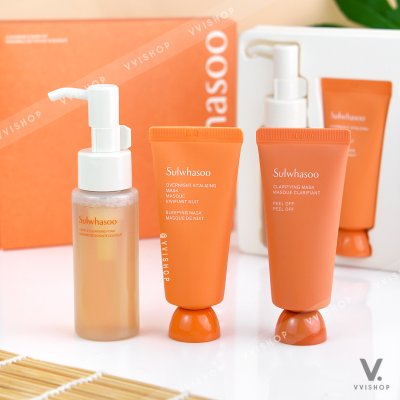 Sulwhasoo Cleansing & Mask Kit (3 Items)