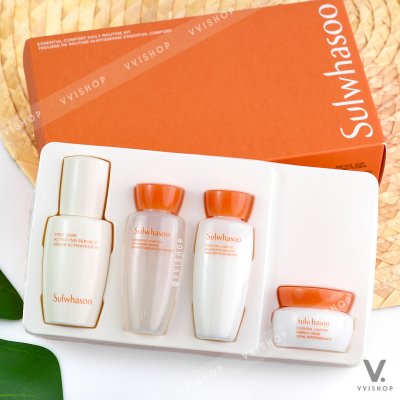 Sulwhasoo Essential Comfort Daily Routine Kit 4 Items