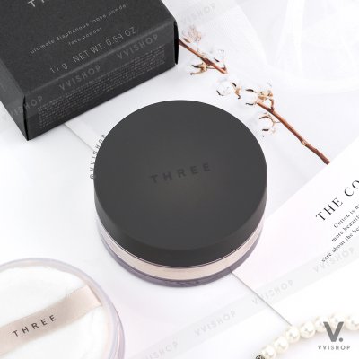 Three Ultimate Diaphanous Loose Powder 17g : Translucent 01