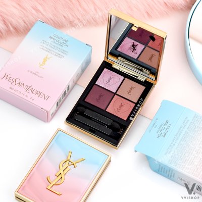 Yves Saint Laurent Couture Mini Clutch Collection Eyeshadow Palette 4g : 125 Blooming Lust