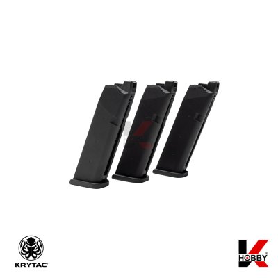 SilencerCo Maxim 9 24 rd Magazine / GBB / Black / 3 Pack