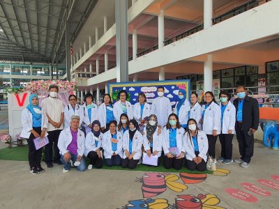 คณะศึกษาดูงาน จากโรงเรียนบ้านโปะหมอ จ.สงขลา