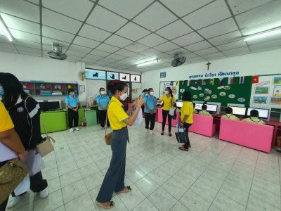 คณะศึกษาดูงาน จากโรงเรียนท่าข้ามพิทยาคม จ.ชลบุรี