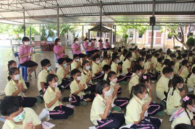 อบรมคุณธรรม จริยธรรม นักเรียนระดับประถมศึกษาปีที่ 3