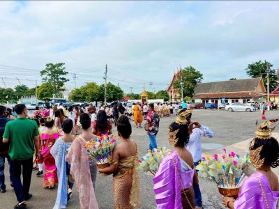 ร่วมงานพิธีออกพรรษาประจำปี 2566 ณ วัดวังขนาย