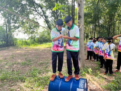 เข้าค่ายลูกเสือ-เนตรนารีสามัญรุ่นใหญ่ ระดับมัธยมศึกษาปีที่ 1-3