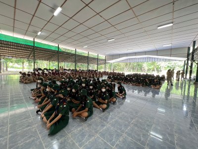 เข้าค่ายลูกเสือ-เนตรนารีสามัญรุ่นใหญ่ ระดับมัธยมศึกษาปีที่ 1-3