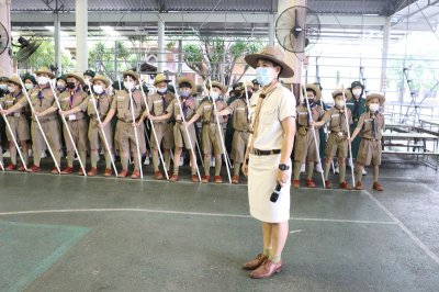 เข้าค่ายลูกเสือ-เนตรนารีสามัญ ระดับประถมศึกษาปีที่ 4