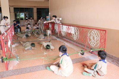 เข้าค่ายลูกเสือ-เนตรนารีสามัญ ระดับประถมศึกษาปีที่ 5