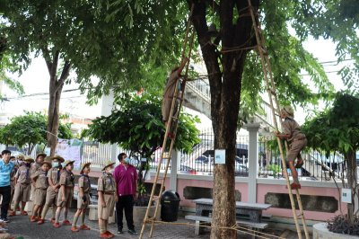 เข้าค่ายลูกเสือ-เนตรนารีสามัญ ระดับประถมศึกษาปีที่ 5