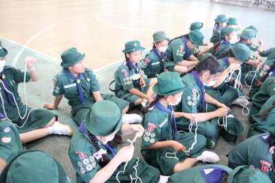 เข้าค่ายลูกเสือ-เนตรนารีสามัญ ระดับประถมศึกษาปีที่ 5