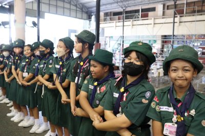 เข้าค่ายลูกเสือ-เนตรนารีสามัญ ระดับประถมศึกษาปีที่ 6