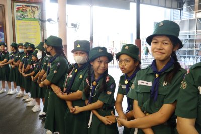 เข้าค่ายลูกเสือ-เนตรนารีสามัญ ระดับประถมศึกษาปีที่ 6