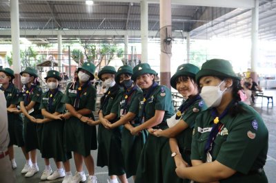 เข้าค่ายลูกเสือ-เนตรนารีสามัญ ระดับประถมศึกษาปีที่ 6