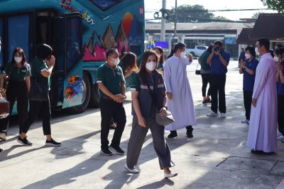 คณะศึกษาดูงาน จากโรงเรียนสฤษดิเดช จ.จันทบุรี