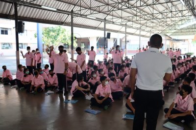การอบรมคุณธรรม จริยธรรมนักเรียน มัธยมศึกษาปีที่ 1-3 ปีการศึกษา 2566