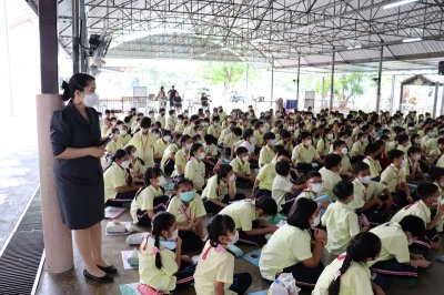 การอบรมคุณธรรม จริยธรรมนักเรียน ประถมศึกษาปีที่ 5-6 ปีการศึกษา 2566