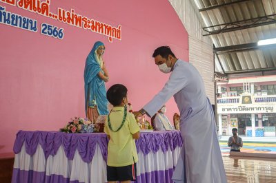 วจนพิธีกรรมถวายเกียรติแด่แม่พระมหาทุกข์