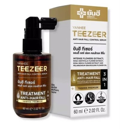 Yanhee Teezeer Anti Hair Fall Control Serum ยันฮีตรวจเซอร์ออนตี้ แฮร์ฟอลคอนโทรลซีรั่ม