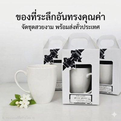แก้วกาแฟ พร้อมกล่อง