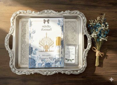 หนังสือสวดมนต์+พิมเสนหัวลูกกลิ้ง