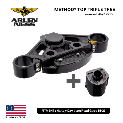 Arlen Ness - Method® Top Tree Black แผงคอ Touring