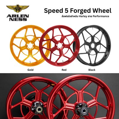 Arlen Ness - Speed 5 Forged Wheels ล้อฟอร์จ