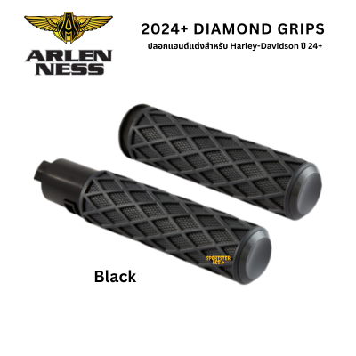 Arlen Ness - Diamond Grips สำหรับ 24+ Touring, Softail
