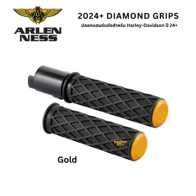 Arlen Ness - Diamond Grips สำหรับ 24+ Touring, Softail
