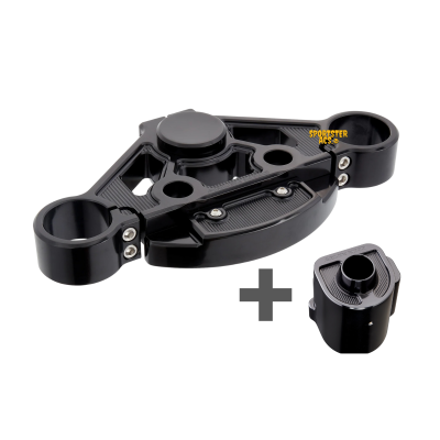 Arlen Ness - Method® Top Tree Black แผงคอ Touring