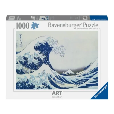 Ravensburger 1000 Piece Jigsaw Puzzle - Great Wave Kanagawa จิ๊กซอว์ 1000 ชิ้น