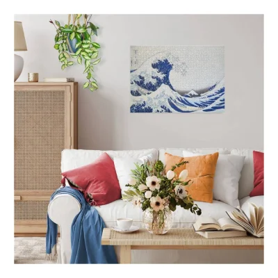 Ravensburger 1000 Piece Jigsaw Puzzle - Great Wave Kanagawa จิ๊กซอว์ 1000 ชิ้น