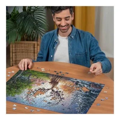 Ravensburger 1000 Piece Jigsaw Puzzle - Magical Deer จิ๊กซอว์ 1000 ชิ้น
