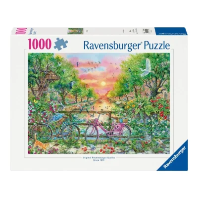 Ravensburger 1000 Piece Jigsaw Puzzle - Bicycles Amsterdam, Netherlands จิ๊กซอว์ 1000 ชิ้น