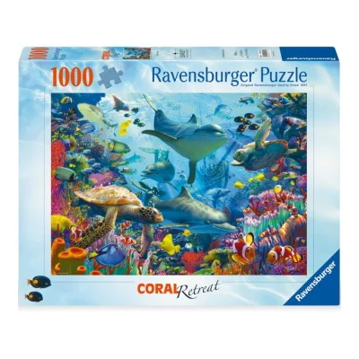 Ravensburger 1000 Piece Jigsaw Puzzle - Coral Reef Retreat จิ๊กซอว์ 1000 ชิ้น